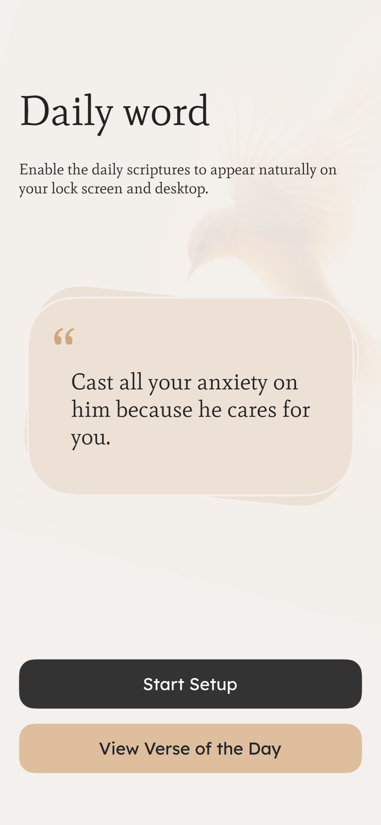 LightVerse-Bible Verses Widget screenshot 1